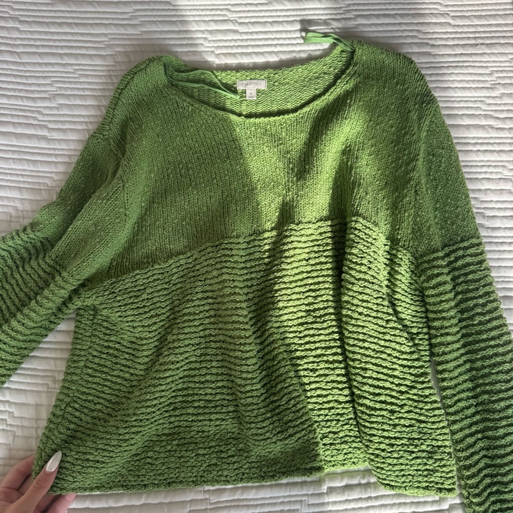 Antrhopologie X Pilcro Textured Boat-Neck Sweater NWT - Picture 5 of 10
